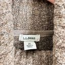 L.L. Bean Tan Taupe Marled Cowl Neck Sweater Sz Medium Brown Photo 2