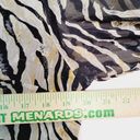 Coldwater Creek  Womens Medium 100% Silk Animal Print Blouse Photo 4