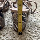 Gibson Latimer Size 8  Suede Reptile Strappy Sandals Photo 5