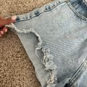 Princes Polly Distressed Denim Shorts Size 2 Photo 2