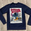 Disney  Women's Lil Stitch Crewneck Sweatshirt- Size XS Photo 0