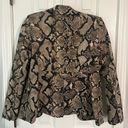 Target Altuzurra for  snake print one button blaze size m Photo 4