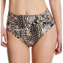 Bleu Rod Beattie  Walk On The Wild Side High Waist Bikini Bottom Brown, Black, Wh Photo 0