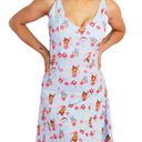 Disney NWT  x Cakeworthy Bambi Woodland Mini Dress MEDIUM Blue V-Neck Casual Cute Photo 0