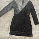 EXPRESS *BRAND NEW* Never worn Tri colored Sequin mini Dress! Photo 2