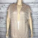 Torrid  NWT Sz. 1/2 Mushroom Beige Open Front Lightweight Kimono Sweater Cardigan Photo 0