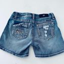 Miss Me shorts. denim blue size 28 Photo 3