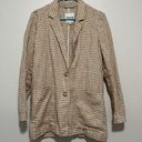 Madewell  Linen Dorset Blazer in Gingham Check Size Medium Photo 2