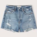 Abercrombie & Fitch Abercrombie ultra high rise mom shorts! Worn a couple of times Photo 4