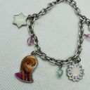 Disney  Frozen Anna & Elsa Snowflake Charm Bracelet Photo 4