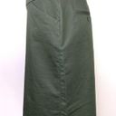 New York & Co. Stretch Twill Khaki Pencil Skirt Olive 6 Photo 1