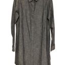 The North Face The‎  Black Chambray Shirt Dress Medium Indigo Denim Womens  size M Photo 1