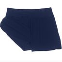 Lands'End  3" Quick Dry Elastic Waist Board Shorts Swim Cover-up Navy Blue Sz 12 Photo 3