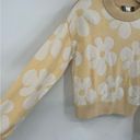 Divided  H&M Floral Retro Hippie Gypsy Y2K Women XS Groovy Funky Pullover Sweater Photo 3