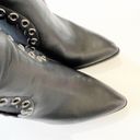 Penny Loves Kenny  Arena Grommet Detail Ankle Boots Black Vegan Leather Size 8.5 Photo 6