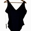 Everlane  Swimsuit Women’s XL NWT Renew V-Neck One Piece Resort Wear Black Photo 5