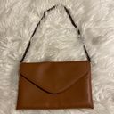 J.Crew  100% Leather Purse /Clutch tan/ brown color excellent condition Photo 0