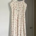 Flowy Floral Midi Dress Multiple Size M Photo 1