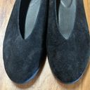 Eileen Fisher  Black Suede Wedge Shoes Women's 9 Photo 2