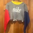 Nike  cropped crew neck sweatshirt size xsmall . Photo 0