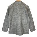 Madewell  Grey Wool Speaker Jacket Gray Women's Coat Cardigan, size Small Photo 4