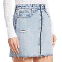Rag and Bone NWT  Mandy Anna Front Zipper Jean Skirt, Light Wash, Size 30 Photo 0