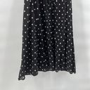 Jones New York Vintage 90s polka dot black dress size 8 Photo 7