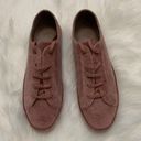 Joie New  DarylLight Mauve Velvet Sneakers Photo 3