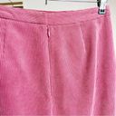 Bubblegum 90s  Pink Barbiecore Corduroy Pencil Skirt Photo 3