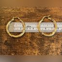 Twisted Vintage 18KGP/BZ Dolce Vita DV  Gold Hoops Photo 3