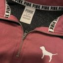 PINK - Victoria's Secret VS Pink Perfect Quarter Zip Pullover Top Shirt Photo 5