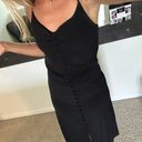 Forever 21 Linen Black Dress  Photo 4