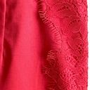 New York & Co. Skirt Pencil Stretch Coral Lace Skirt Size 4 NEW Photo 8