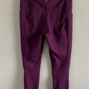 Luna We Wander Compression  7/8 Pocket Performance Legging Purple Photo 3