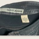 DKNY  Jeans Womens 6 Black Sparkle Avenue B Denim Low Rise Skinny Seam Cotton Photo 3