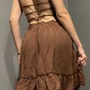 FashioNova brown dress Photo 1