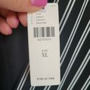 Hutch Anthropologie,  New, Indira Asymmetrical Black White Striped Dress, XL Photo 12