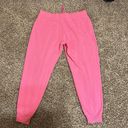 PINK - Victoria's Secret PINK Victoria’s Secret Jogger Sweatpants Large Pink Photo 8