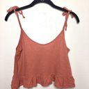 Project Social T  X Urban Outfitters Ruffle Crop Tank Size XS Photo 0