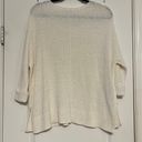 ee:some  Eesome Crew Neck Eyelet Knit Oversized Slouchy Sweater Size S/M Photo 2