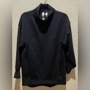 Lululemon  Modal Blend Turtleneck Tunic Oversized Fit Sweater Size 4 Black Photo 6