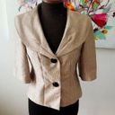 Dress Barn  Gold Jacket sz8  Photo 1