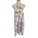 INC Women’s Printed Halter Neck Floral Midi Dress size Medium NWT Photo 3