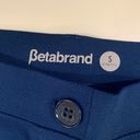 Betabrand Womens Blue Cropped Stretch Yoga Pants Petite Size Small Photo 2