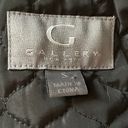 Gallery Quilt Hooded Jacket Black With Gold Hardware Size Small Photo 12