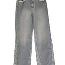 Vervet Flying Monkey High Rise Wide Leg Frayed Hem Jeans, Sz 25 Photo 0