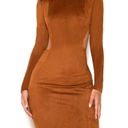 House Of CB Suede Midi Dress Photo 0