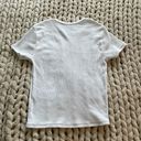 Urban Outfitters White Baby Tee Photo 2