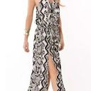 Hale Bob  Split Front Maxi Dress Size Large Photo 0