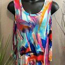 cupio # 29  Open shoulder painted on three-quarter sleeve dress. Size XL. Photo 1